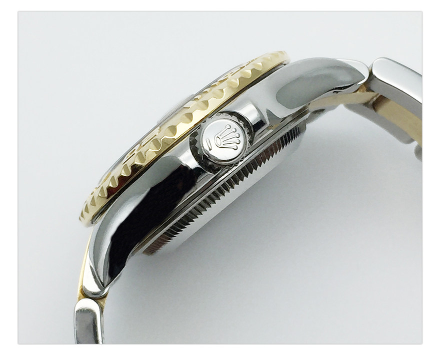 [9.5新]rolex/劳力士 游艇名仕型系列自动机械18k黄金女士腕表