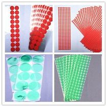 Round color high temperature resistant label paper without glue bar code paper self-adhesive car pipe aluminum paint brick