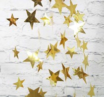 Romantic creative stars Festival party decoration flower adult children baby birthday wedding room wedding dress up supplies