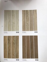 Dongpeng tile 150X900 wood grain brick white birch wood HF965031 HF965032 yellow beech wood HFA963021