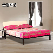 Bedside soft bag bed Double bed Single bed Wrought iron bed Childrens bed Steel frame bed Iron frame bed 1 2 1 5 1 8 meters
