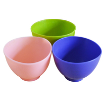 Normal mask bowl of silicone bowl of soft bowl of plastic bowl of beauty salon special beauty tool medium mask bowl