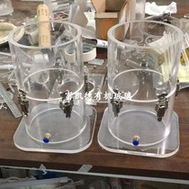 Custom plexiglass breathable tester diaper breathable tester acrylic breathable demonstration frame round