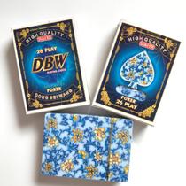 DBW blue and white porcelain fill pit plastic playing cards 9-A cockfighting kick pit fill special cloth pattern paper box packaging