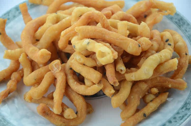 江西上饶特产下粥咸条香脆堪比咪咪条锅巴好吃零食包邮