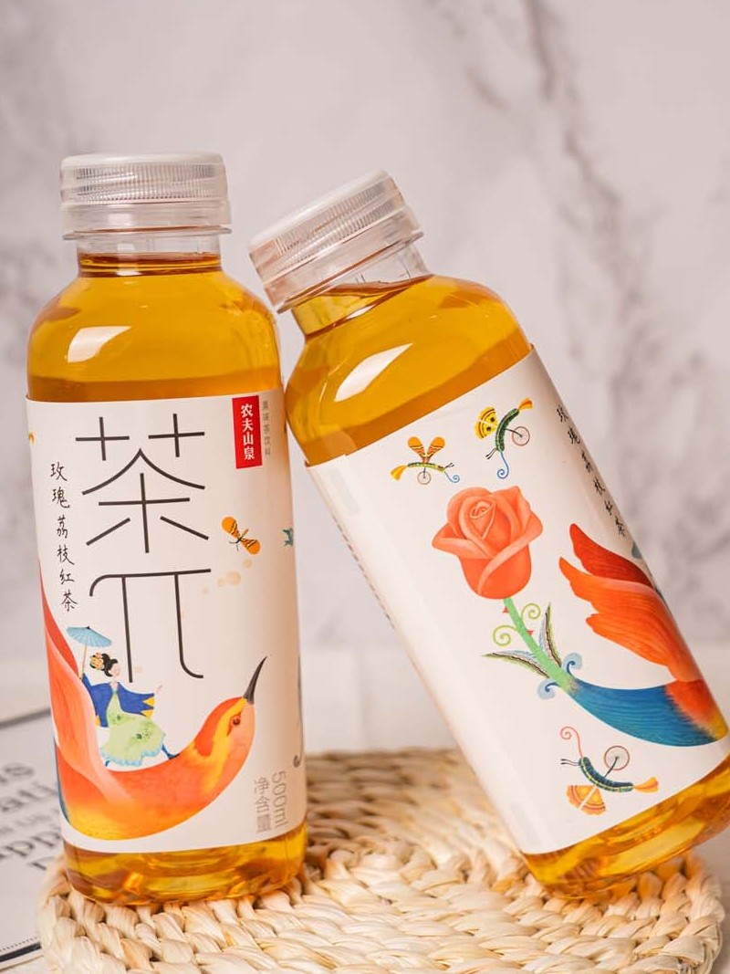 农夫山泉茶π玫瑰荔枝红茶饮料