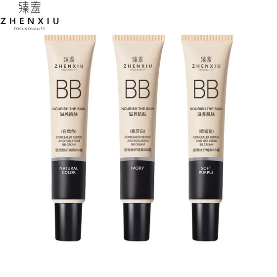 새로운 스프링 제품 Zhenxi BB 크림 격리 기초 방수 브라이트닝 피부 톤 컨실러 메이크업을 벗지 않고 파우더 자연색으로 붙어 있지 않습니다. 새로운 스프링 제품 Zhenxi BB 크림 격리 기초 방수 브라이트닝 피부 톤 컨실러 메이크업을 벗지 않고 파우더 자연색으로 붙어 있지 않습니다.