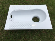 Plastic squatting toilet squatting toilet toilet squat urn urinal rural dry toilet renovation squat pit toilet squatting Basin