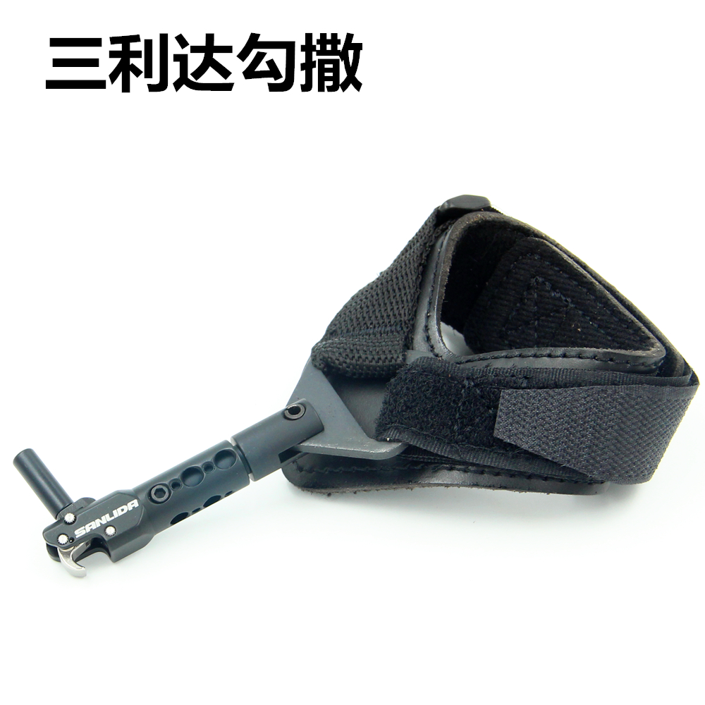 弓非握式撒放器弓箭配件全套腕带钳式勾式散放撒放器_双氙车灯改装网
