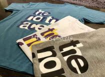 Japanese line mens all-polyester quick-drying airtight anti-ultraviolet anti-static short-sleeved art printing logo round neck T