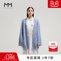 Mall of the same MM wheat lemon 2019 new cashmere sweater knitted sweater coat 5A9130181Q