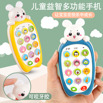 Baby music can bite mobile phone Baby emulation Puzzle Phone Boy Girl Teach 0-1-3-year-old Childrens Toys Early