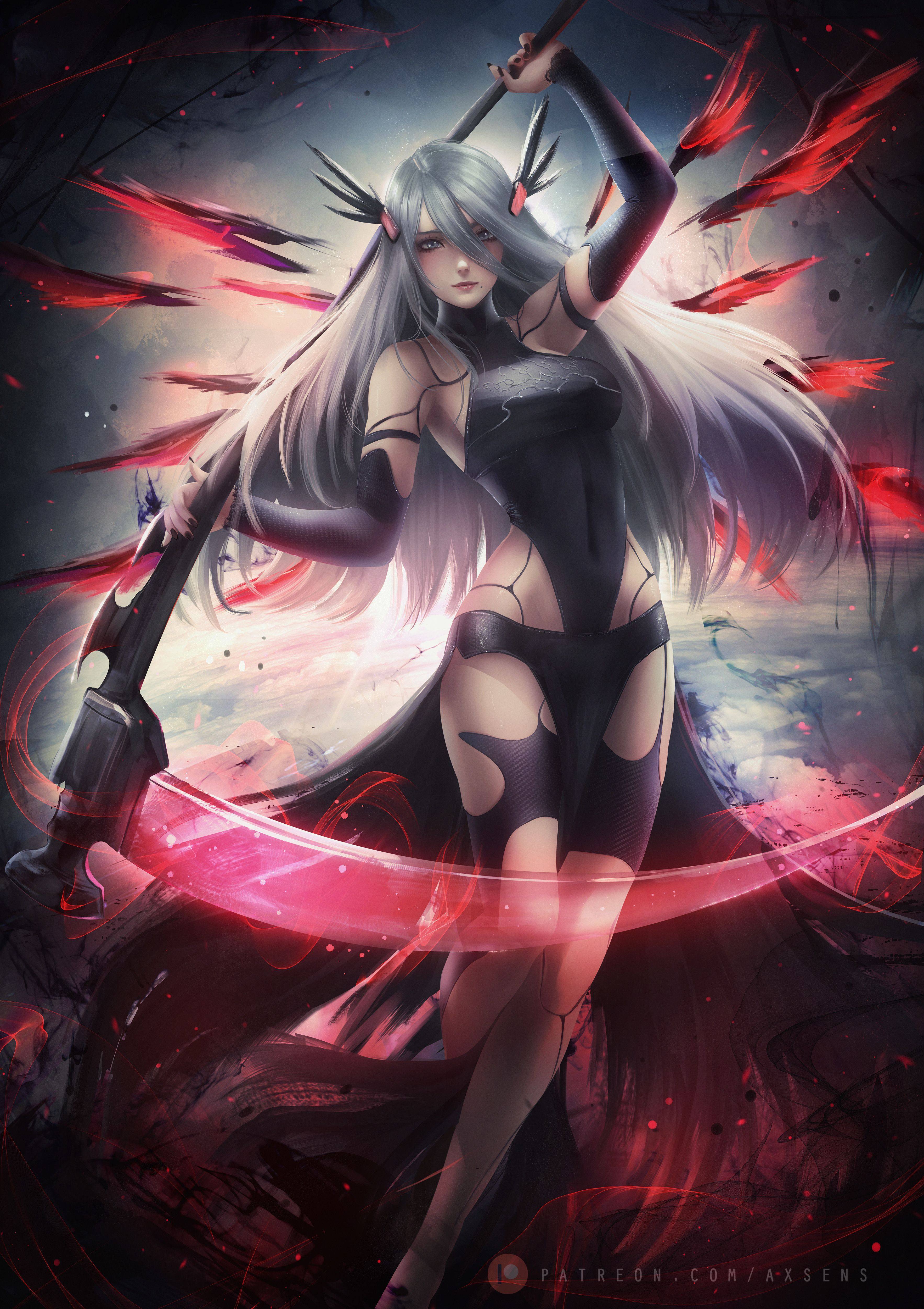 更新至6月作品全套资源 超级卡通人物素材 - 原画插画设定图 - cg资源