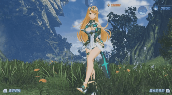 异度之刃2 连击不停息 动作之魂 全人物待机/出场/秘境/特写gif欣赏