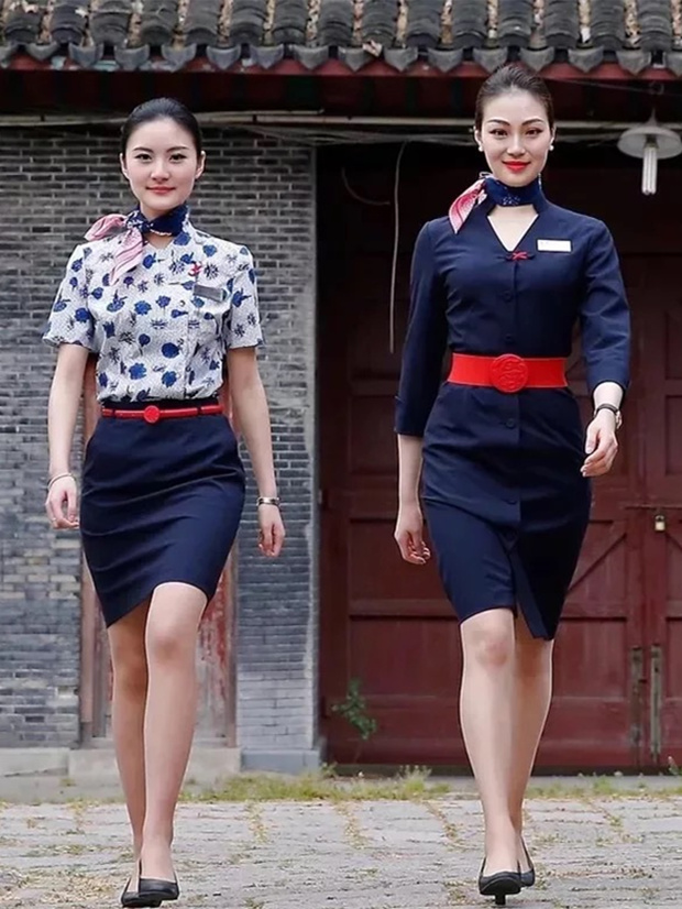 东方航空空姐制服配饰女细腰带金属扣百搭时尚潮流经典东航