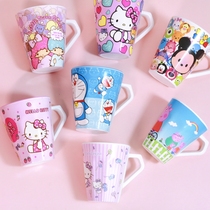 Cartoon cute melamine brushing cup Childrens baby home bathroom mouthwash cup washing cup drinking cup