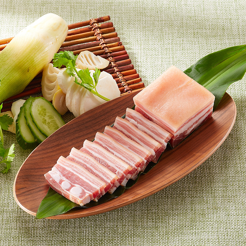 ahaijia bacon pork belly, shanghai bacon bacon, non-anhui farmer’s hometown bacon, marinated fresh 400g
