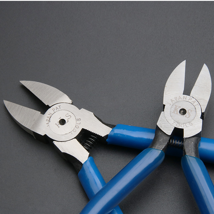 包邮水口钳弹簧6寸钳子带日式钳子5寸斜口钳水口钳平口钳5"钳子