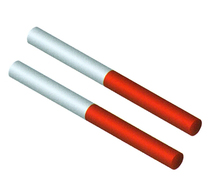 Aluminum alloy baton gymnastics bar transmission bar high-grade aluminum alloy baton for track and field competition