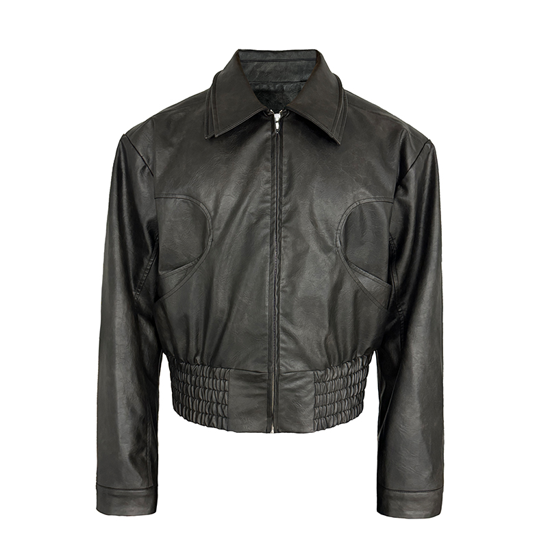 JCAESAR FUR COAT レザージャケット Jcaesar 24Ss Gemini Leather Jacket Twin Leather Jacket