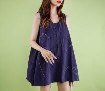 HIKOSEN Carla cat solid color dress Japanese womens skirt VB13-073B 8 11 new live