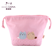 HIKOSEN carabasa cartoon lunch box bag lunch bag cute corset bag bag