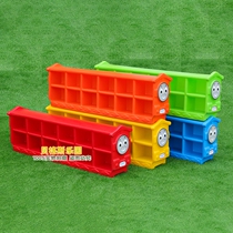 Kindergarten Baby Shoes Cabinet Bookcase Thomas Shoe Rack Toy Cabinet Cartoon Children Shoe Rack Thickened Plastic Locker