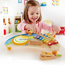 German toy early melody band knocking platform Xylophone rattling childrens puzzle drum early melody knocking platform