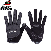 Riding gloves male and female bikes All-finger mountain bike Motorcycle Spring-autumn winter all-finger damping