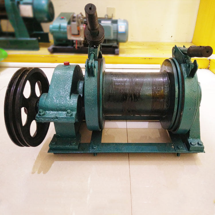 手刹卷扬机电动卷扬机提升机绳卷机溜放型卷扬机0.5-5吨