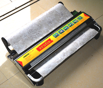 Professional wallpaper gluing machine hand pull type 53cm stainless steel wallpaper gluing machine brush glue machine send machine bag