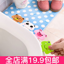 Lifting the toilet lid handle toilet portable flipper Cartoon lid lifter toilet portable handle lifter