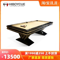 Modern light luxury style pool table indoor standard adult home black eight nine ball fancy billiard table Villa