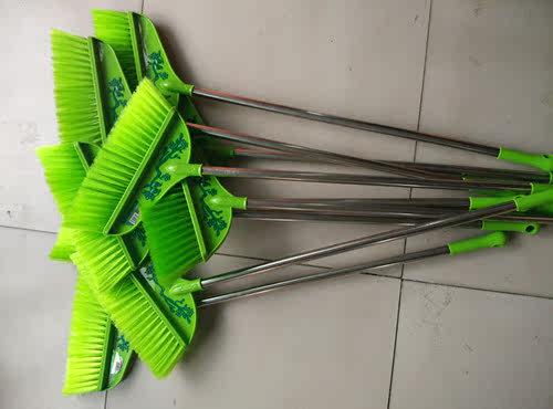 不锈钢扫把簸箕软毛笤帚畚箕头发木地板清洁扫把扫地笤帚扫把包邮