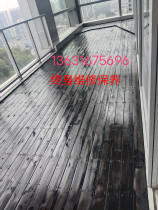 Anti-Corrosive Wood Floor Outdoor Flower Shelf Trestle grid Grape Rack Balcony Terrace Terrace Patio Frame Fence Flower box Step