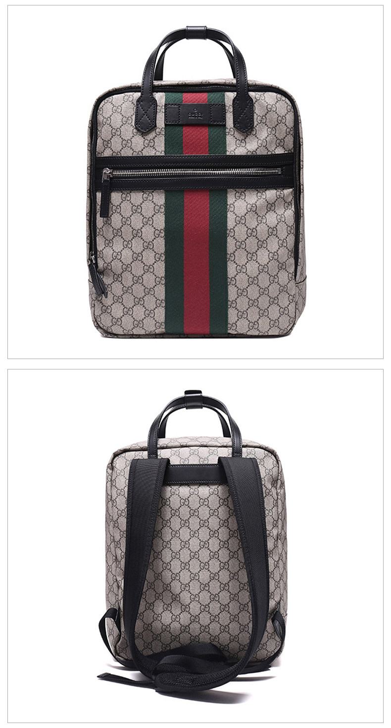 gucci/古奇古驰男包帆布手提包双肩包手提手拎潮男手拿ins背包