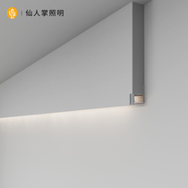 Cactus lighting borderless linear linear LED3500K light with wall ceiling ambient light slot profile living room