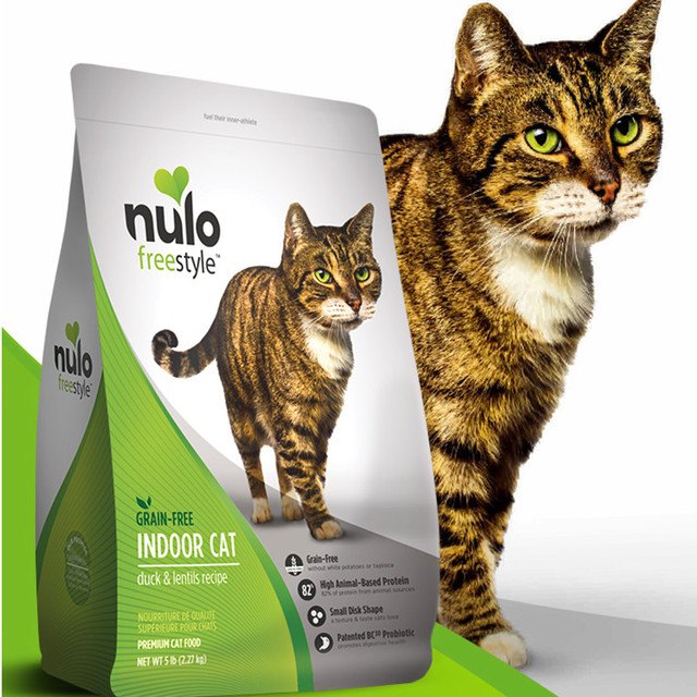 【美国进口】Nulo自由天性鸭肉味猫粮成猫室内成猫去除泪痕12磅