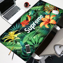 ins Nordic flamingo supreme mouse pad tide brand chicken waterproof oversized thickened office computer desk pad