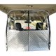 Nissan NV200 특수 차량 에어컨 커튼 전면 및 후면 밴 파티션 커튼 별도의 태양 보호 열 단열 방향 먼지 Nissan NV200 특수 차량 에어컨 커튼 전면 및 후면 밴 파티션 커튼 별도의 태양 보호 열 단열 방향 먼지