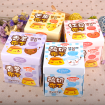 Khaki pudding jelly 360g 12 grains per box of mango Taro yogurts red beans hot sale