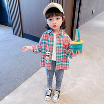 Girls shirts autumn clothes baby bottoming shirts 2022 new autumn childrens childrens fashionable little girls thin tops