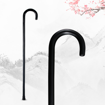 Old man crutches Wood crutches solid wood columns wooden sticks for the elderly wooden sticks wooden light non-slip crutches