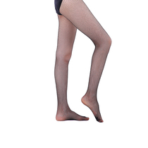 (9 9 yuan spike)Student adult Latin dance socks Girls children fishing net socks Latin socks