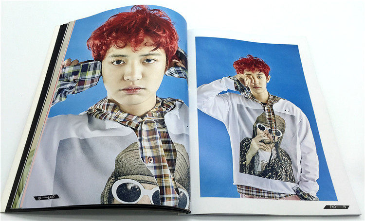 exo正规三辑写真集吴世勋张艺兴边伯贤朴灿烈