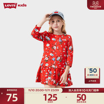 Levi's Levi's Girls' Skirts New Spring Autumn Children's Princess Dresses Western Style Dresses