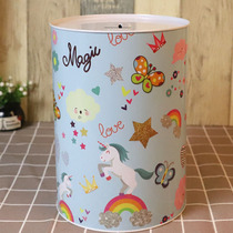 Just cant get in the deposit money pot 2022 The new stainless steel savings box adult large capacity is not available for girls money pot