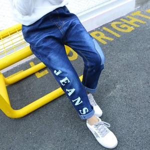 童装男童牛仔裤春秋装2018新款新品儿童裤子男孩单裤中大童韩版潮