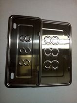 Motorcycle license plate bracket Car license plate holder License plate holder Stainless steel license plate bottom bracket Bottom tray