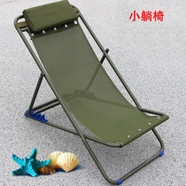 Folding small recliner Portable simple cool breathable single lunch break factory direct sale economical outdoor fishing chair